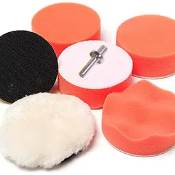7pcs 3" Car Sponge Polishing Pad Set Polishing Buffer Waxing Adapter Drill Kit for Auto Body Care Headlight Assembly Repair 7pcs 3" Car Sponge Polishing Pad Set Vehicle Polisher-picture-11