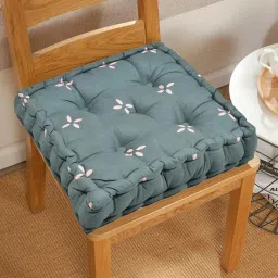 Cotton Floral Chair Pad Pack of 1-image-11