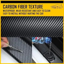 Nano black door tape-5 meter car door sill scuff guard protector Door Sill Plate-image-72