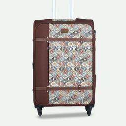 ZOUK Set Of 2 Jammu Kaleen Saira Trolley Bag (Medium + Large)-picture-1