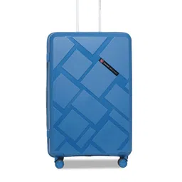 SWISS MILITARY Textured Hard-Sided Large Trolley Suitcase-51
