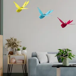 dudki Set Of 3 Large Rockstar Bird-image-31