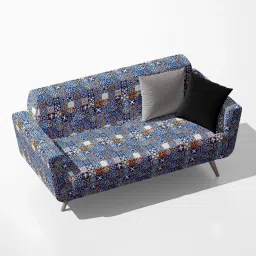 AZ5008128SOF_FB_RF_R-SP_D56^80_VL Moroccan Tiles Pattern Velvet Sofa Fabric Sofa Fabric-image-19