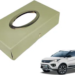 mockhe Chrom-Beige Tisue Box Leatherete-676 Vehicle Tissue Dispenser-picture-17