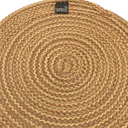 saprose TRIVET (6PC SET) ROUND BEIGE BRAIDED Trivet image 3