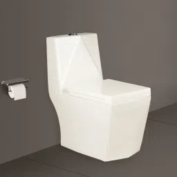 One Piece Water Closet for Toilet Bathroom Ewc S Trap 225mm / 9 Inch Diamond Western Commode-25