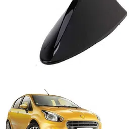 spreadx Shark Fin Roof Antenna Aerial ABS AM/FM Radio Signal for Fiat Punto Evo - Black Whip Vehicle Antenna-picture-15