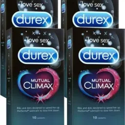 mutual climax (Ribs & dots designed to speed HER up) Condom-19