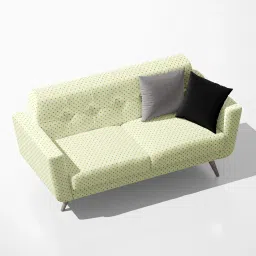 AZ5007377SOF_FB_RF_R-SP_D58^80_CN Green Polka Dots Canvas Sofa Fabric Sofa Fabric-11