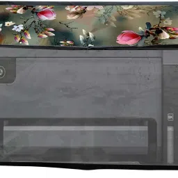 JMT SUITABLE FOR EPSON ECO TANK L 8050-GREEN FLORAL PRINT Printer Cover-88