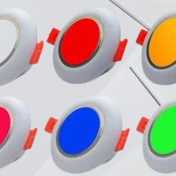 MG LIGHTS PACK OF 6 (WHITE, RED , GREEN, PINK, YELLOW & BLUE) Ceiling Light Ceiling Lamp-image-58