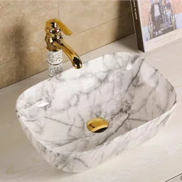 Table Top Wash Basin For Bathroom | Counter Top Wash Basin For Living Room | Ceramic Table Top Counter Top Wash Basin vt-117 Table Top Basin-image-33