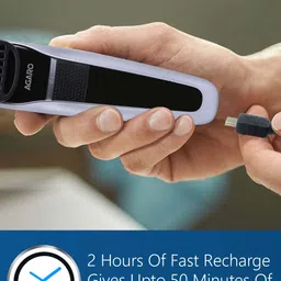Agaro MT 5001 Beard Trimmer with 50 Minutes Run Time & USB Charging image 4