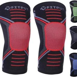 Knee Caps For Women For Pain Relief (Pair) Gym Knee Cap Leg Pain Relief Knee Support-image-21