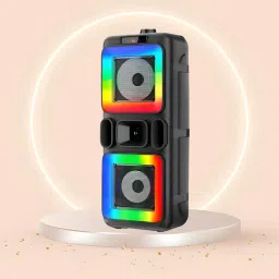 Clairbell Bluetooth Party Speaker With Karaoke Mic & RGB Lights Immersive Stereo SoundJ294 40 W Bluetooth Party Speaker-27