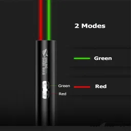 TAUDI 2 in 1 Laser Torch Powerful Green and Red Pointer Pen High Power Super Bright image 3