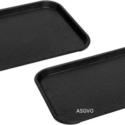 Serving Tray Platter Rectangular Shape Plastic Trays for Drink Breakfast Tray-3