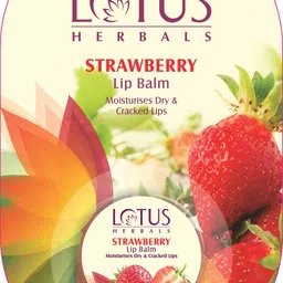lotus herbals Herbals Strawberry Lip Balm 5 gm Pack of 2 Stawberry-picture-38