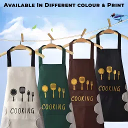 kraptick Polyester Chef's Apron - Medium image 5