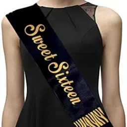16th Birthday Sash for Boy or Girl Birthday Gifts Party Decorations-picture-17