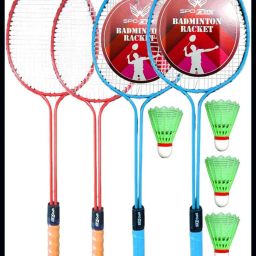 Premium Quality Badminton Rackets With Nylon Shuttle Cocks_21-86 Badminton Kit-image-8