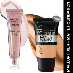Rose Gold Strobe Cream (30ml) + Warm Sand Hydra Matte Mini Foundation (18ml)-31