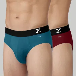 Pack of 2 Aero Anti-bacterial Odour-free cotton Solid Men Brief-picture-11