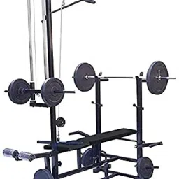 20/1 Double Support Black N Multipurpose Fitness Bench-10