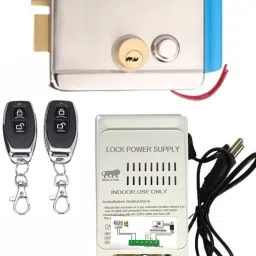 Aayansh Collection Metal Door Lock with WiFi Controller and 2 Black Remotes Smart Door Lock-21