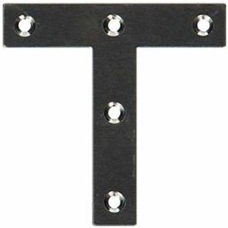 Angle Plate Corner Brace Flat T Shape Repair Bracket 30 Shelf Bracket-18