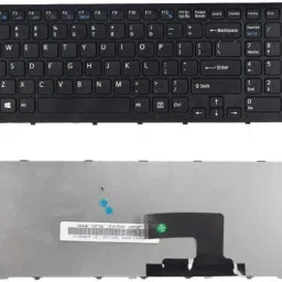 TechSonic Replacement Sony VAIO VPC-EH Laptop Keyboard Replacement Key-38