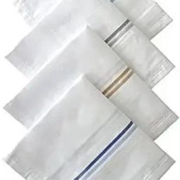 RaiseAbove Men Pure Cotton Handkerchief ["White"] Handkerchief-image-18