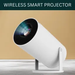 Guggu Smart (Projector) 1080P & 4K Support Rotatable Design With Netflix/Prime etcW460 (4500 lm / 1 Speaker / Wireless / Remote Controller) Portable Projector-21
