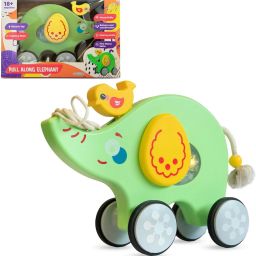 The Elephant Pull along toy Elephant Trunk bobs up and down Light And Music-image-65