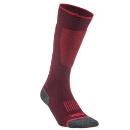 ADULT SKI SOCKS - 100 - BURGUNDY-image-5