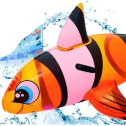 Fish (IND*81) Ride-On -Toys Multicolor Inflatable Pool Accessory-39