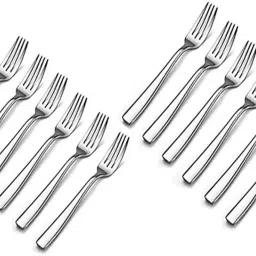 Steel Fork Spoon Disposable Stainless Steel Salad Fork, Dinner Fork, Serving Fork, Fruit Fork Set-13