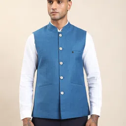 turtle Solid Men Waistcoat-picture-10