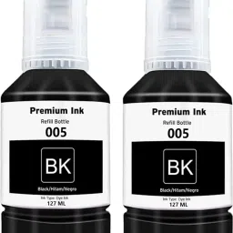 HV Cartridges 005 Black Refill Ink Bottle for Epson M2140,M1100,M1120,M1140,M1170,2110 Printer Black Ink Bottle-45