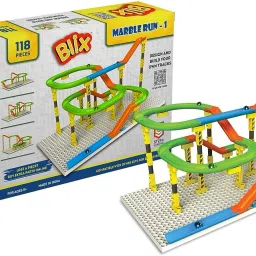 Marble Run-1 Plastic Marble Tracks for Kids | STEM Toy | 118 Pieces-21