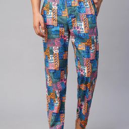 Urban Scottish Men's Multicolor Cotton Lounge Pants Men Pyjama-image-18