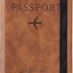 Premium Passport Holder Cover Cardholder Travel Wallet Organizer, Passport Case 4 Card Holder-22