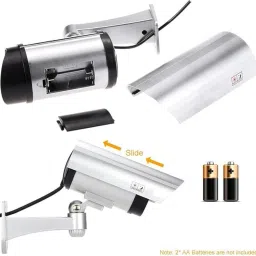 Mighty Dummy Camera with Flashing Red LED Light Dummy CCTV Security Camera Security Camera image 3