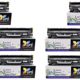 GPS Colour Your Dreams 83A for CF283A / 283 Toner Cartridge for HP Laserjet Pro M201d,M125nw,M127fw,M226dn,M226dw 10 Pcs ) Black Ink Toner-6