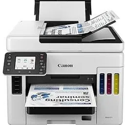 Canon GX7070 All-in-One (with FAX) Wireless (Colour) Business Printer Multi-function Color Ink Tank Printer image 2