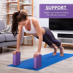 Yoga Blocks, Smooth Foam Surface Yoga, Meditation, Advanced Foam Block Yoga Blocks-image-91