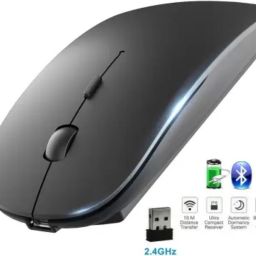 Triple B Wireless Mouse, Wireless Optical Gaming Mouse with Bluetooth-image-65