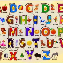 Kids Wooden Learning A to z with Image Bord Game for Girls & Boy's-image-10
