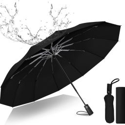 Auto Open And 3 Fold For Protection Against Rain Sun&UV Rays with cover Umbrella-11