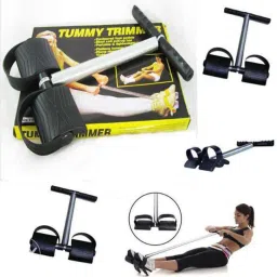 pickadda Tummy Trimmer Ab Exerciser Single Spring (Black) Unisex Ab Exerciser image 2